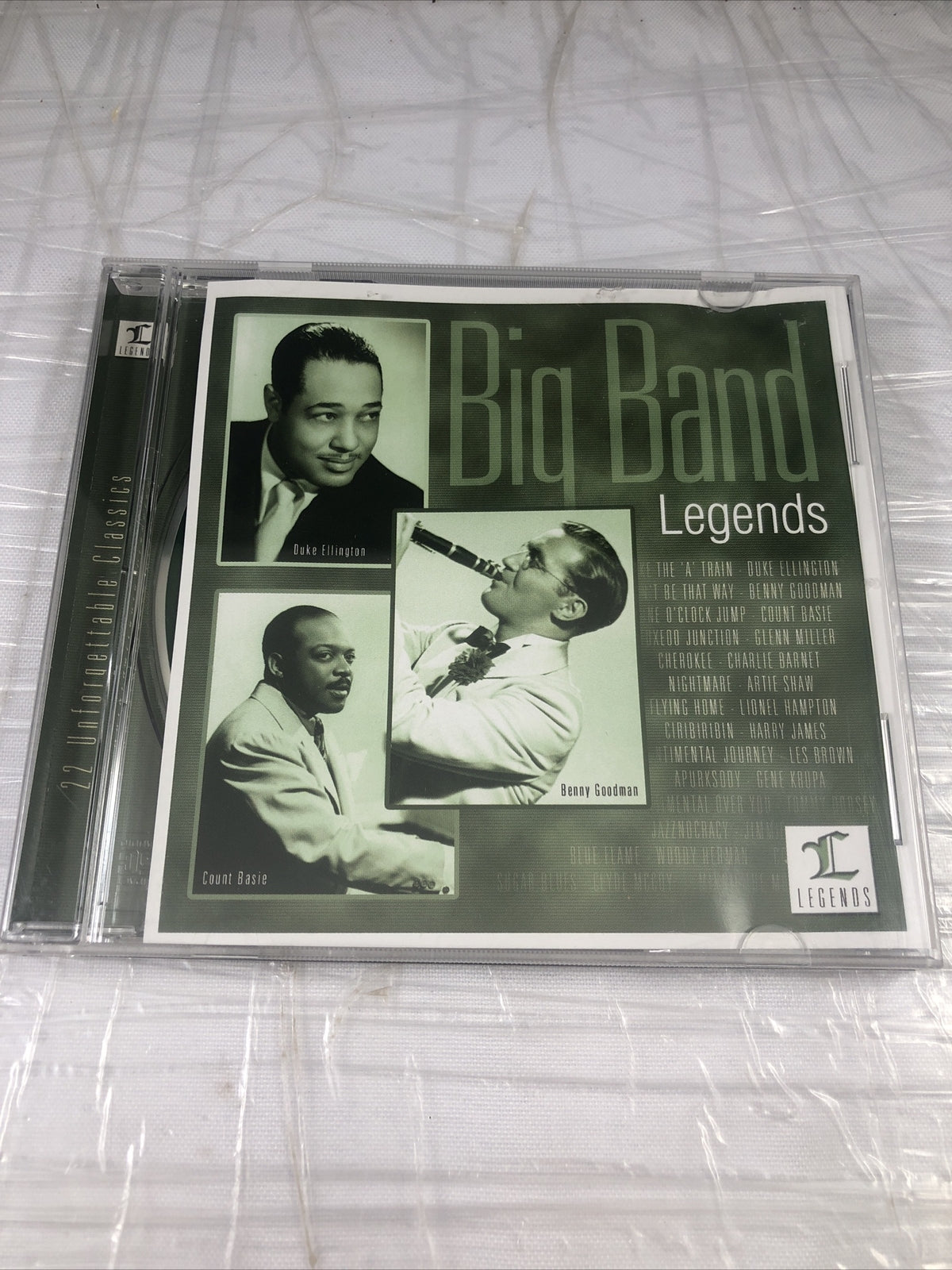 Various – Big Band Legends (CD) Artie Duke Ellington Gene Krupa Vintage CD Music