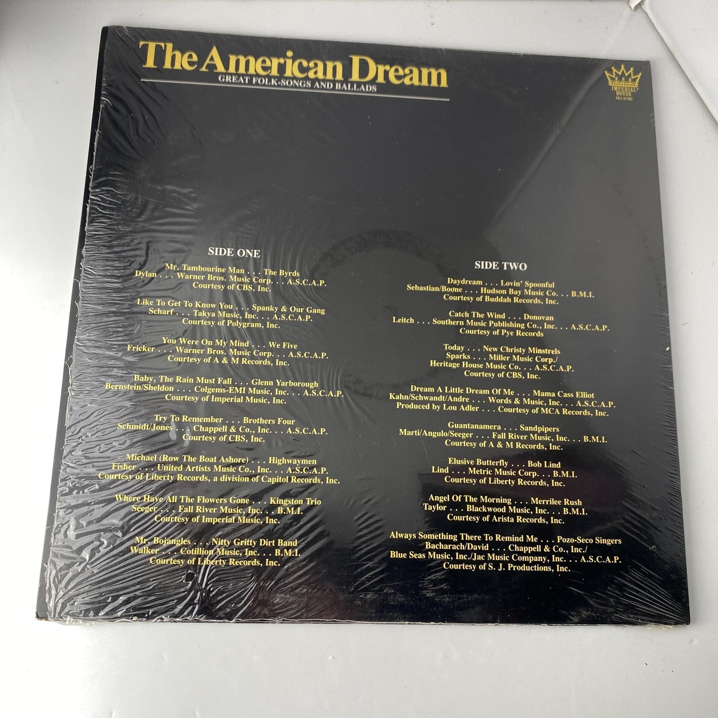 Vintage The American Dream & FM 2xLP Vinyl Imperial House Pickwick Folk Rock OST