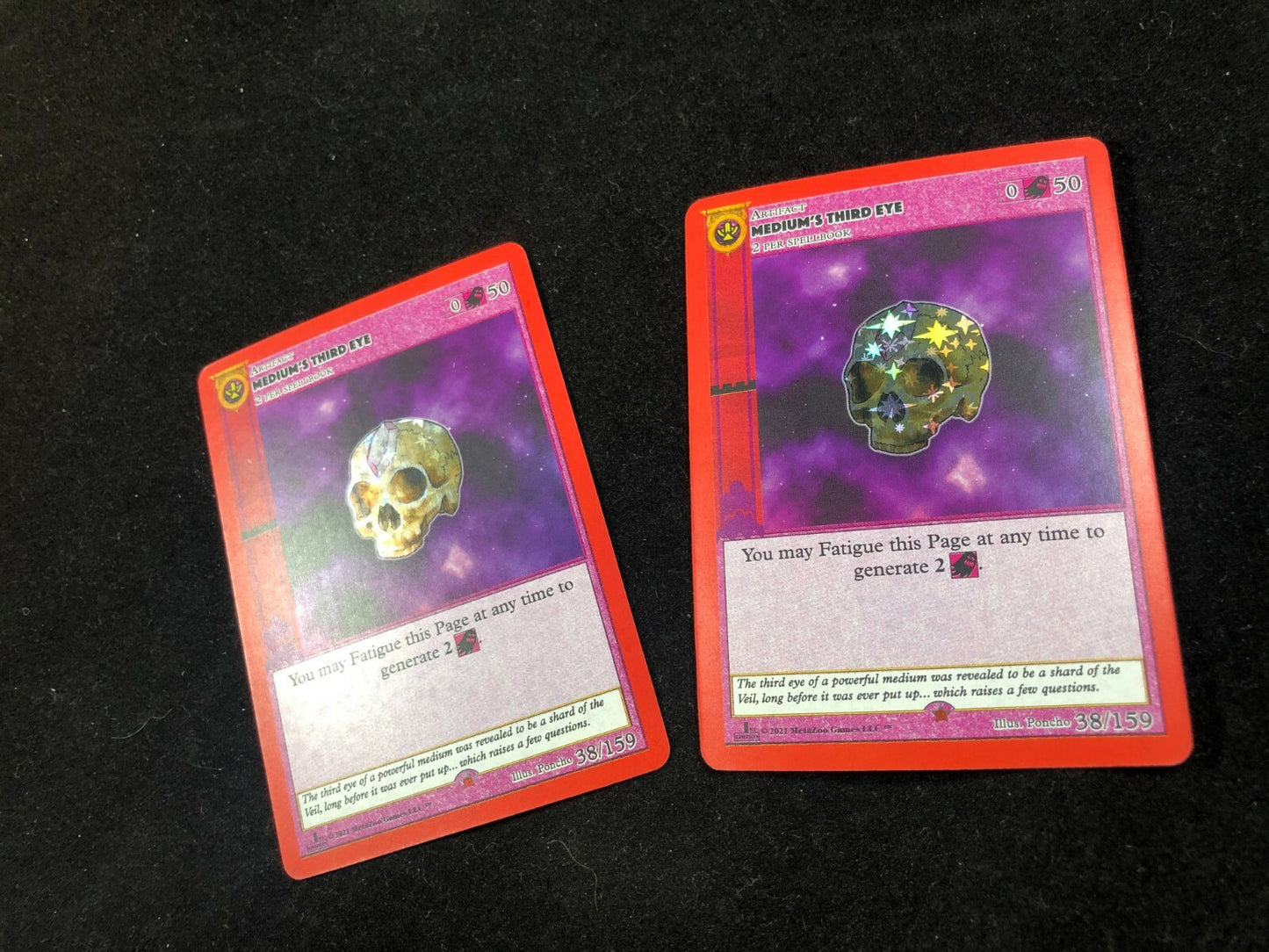 X2MetaZoo Cryptid Nation Medium's Third Eye 38/159 1st Edition Reverse Holo MINT