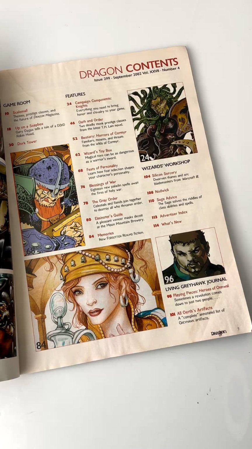 Dragon Magazine Issue 299 September 2002 Official D&D Illustrated