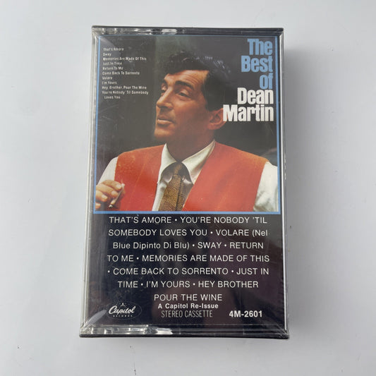 New Sealed Vintage 80s DEAN MARTIN CASSETTE THE BEST OF