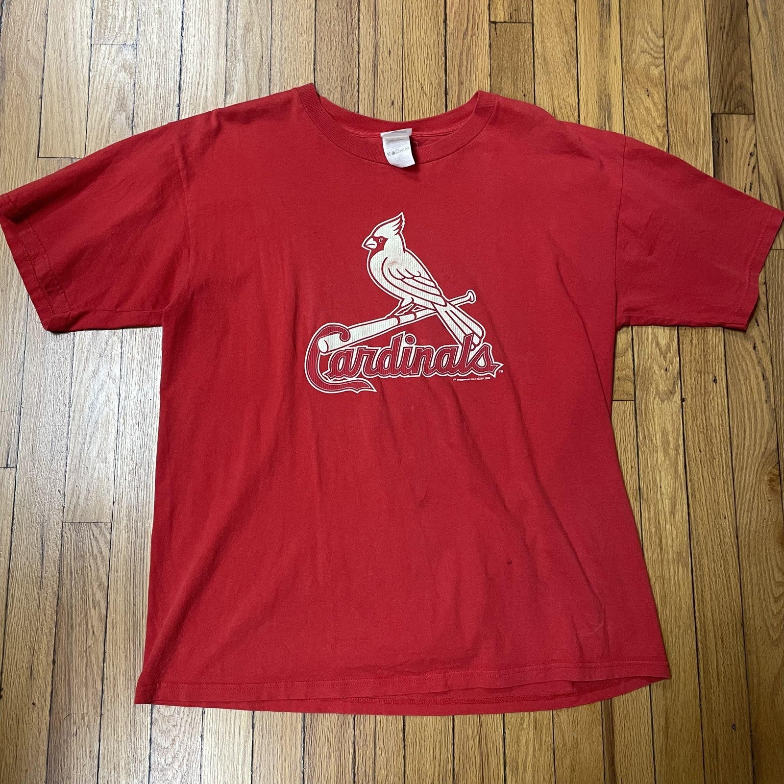 Vintage St Louis Cardinals Shirt Mens Large Red MLB Baseball VF Imagewear 2000s