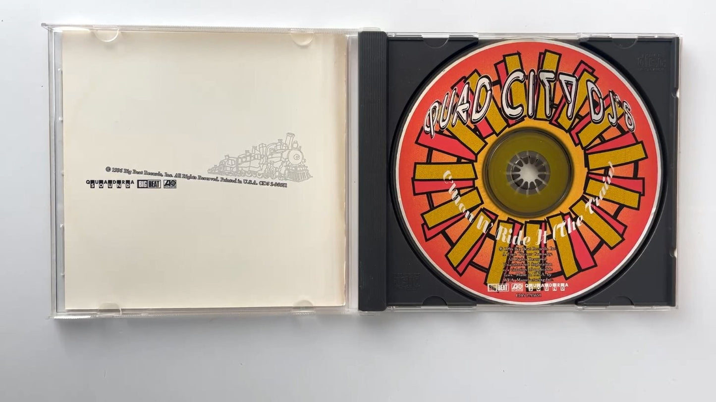Quad City DJ's - C'Mon N' Ride It (The Train) CD 1996 Big Beat Hip Hop