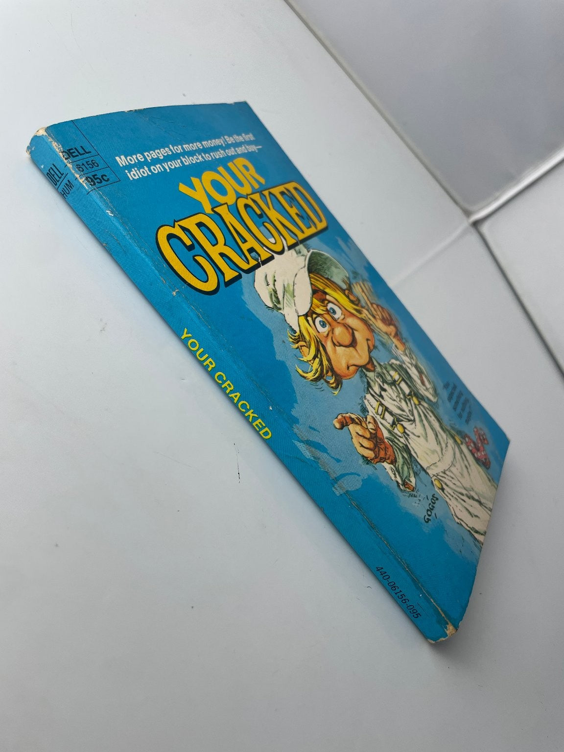Rare Your Cracked Dell 1974 First Printing Humor Comedy Paperback