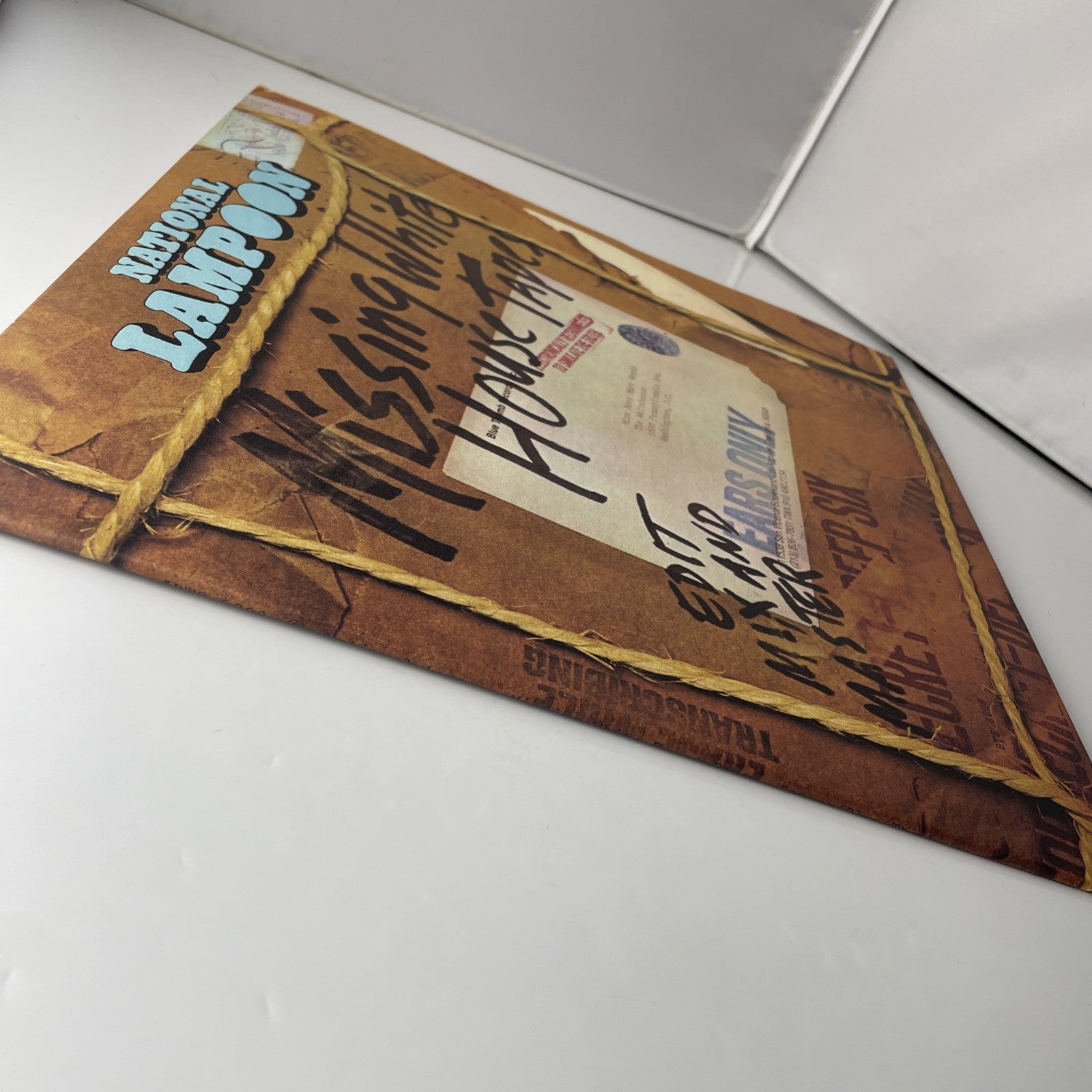 NATIONAL LAMPOON Missing White House Tapes BTS6008 LP Vinyl VG+nr++ Textured Cvr