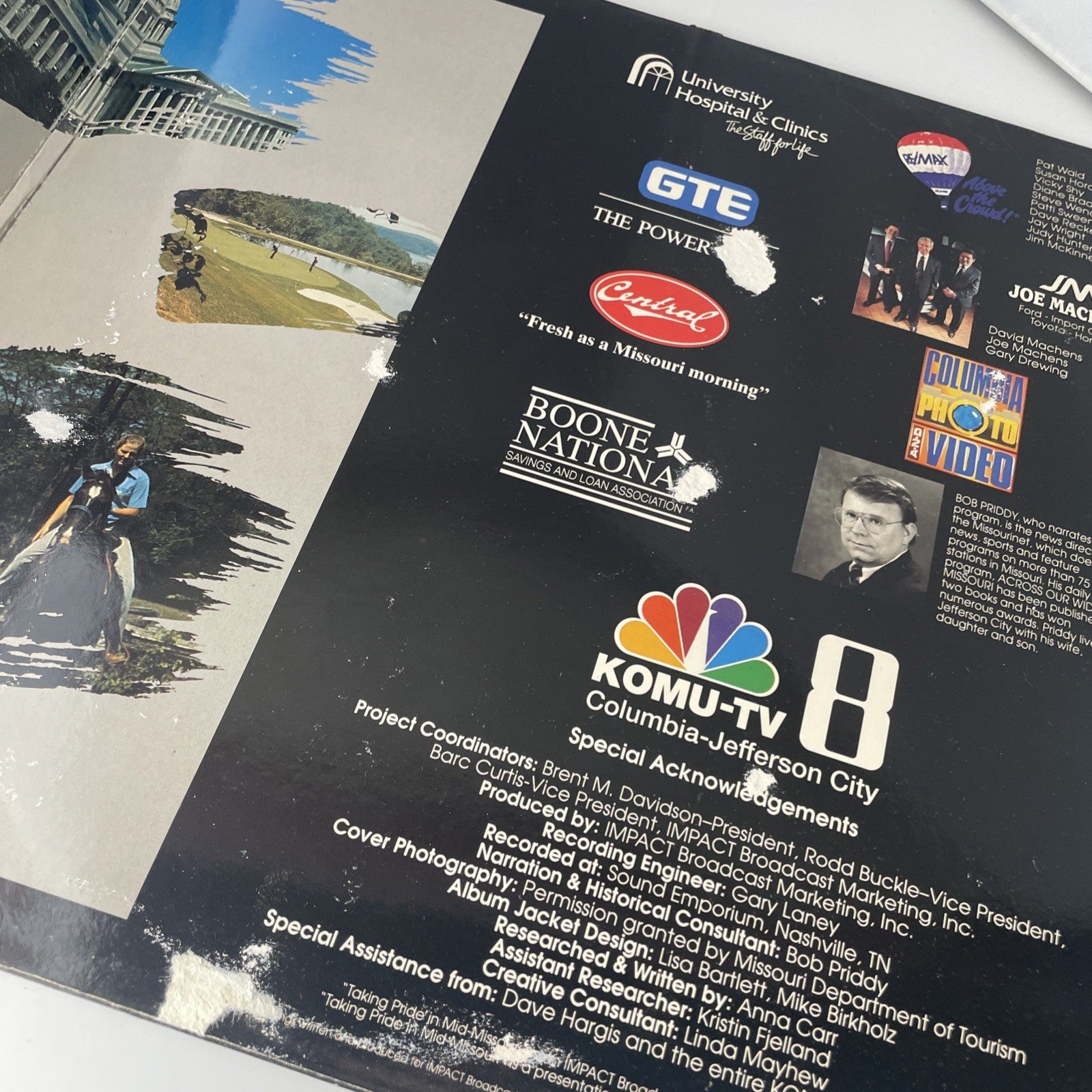 Taking Pride In Mid-Missouri KOMU-TV 8 Columbia-Jefferson City. Gatefold in NM-