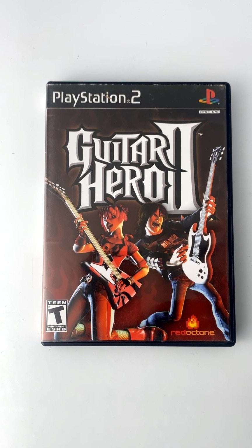 Guitar Hero II PlayStation 2 Video Game Multiplayer Rock Rhythm