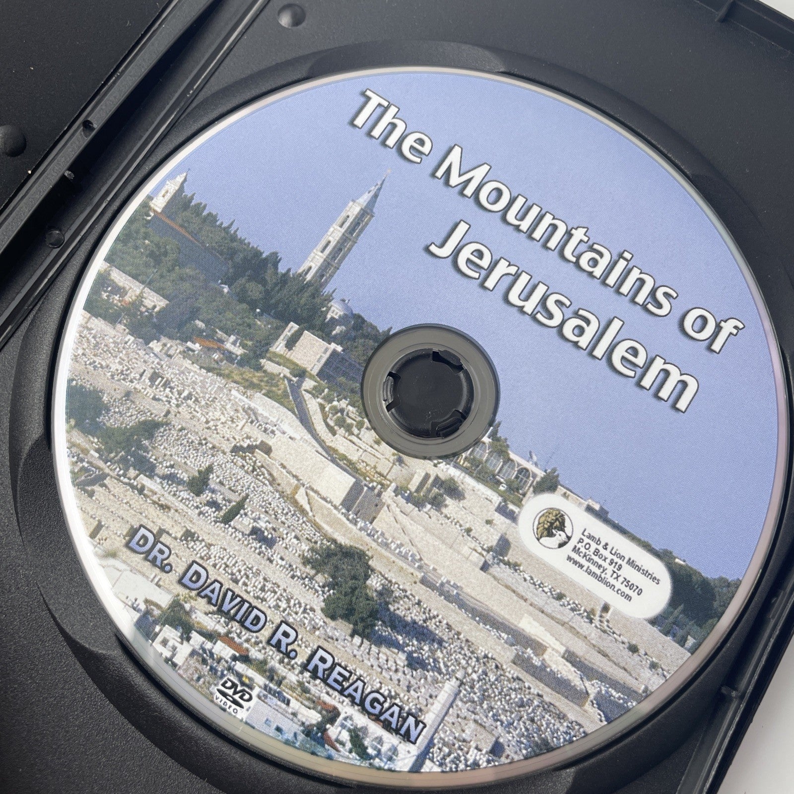 The Mountains Of Jerusalem DVD David R. Reagan Israel Bible End Times