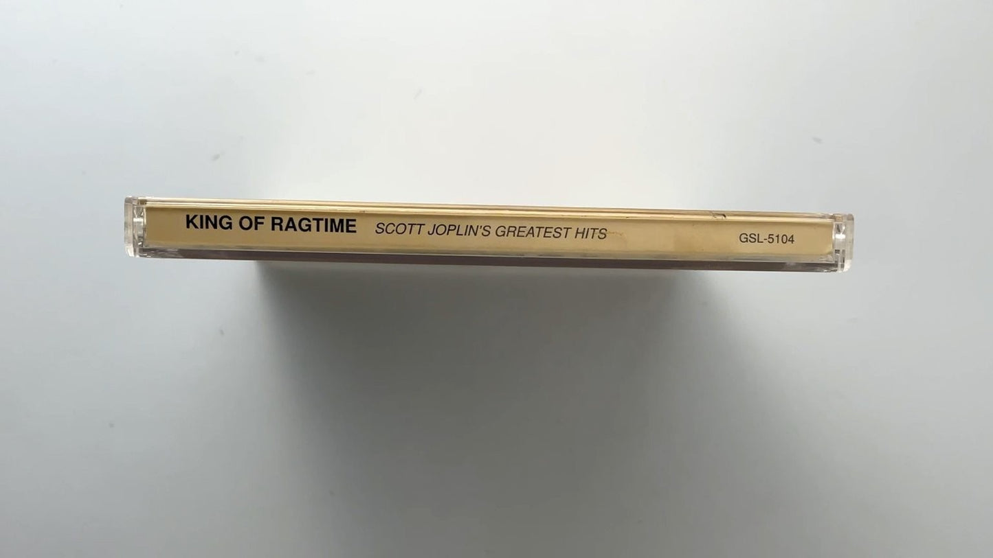 Scott Joplin - King of Ragtime CD 2004 Greatest Hits Ragtime Gaslight
