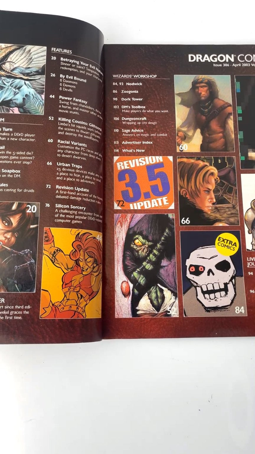 Dragon Magazine Issue 306 April 2003 Illustrated Dungeons Dragons