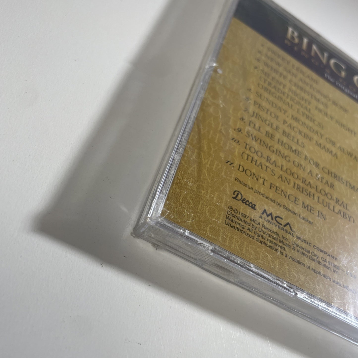 Bing Crosby's Gold Records by Bing Crosby (CD, Nov-1997, Decca) New/Sealed