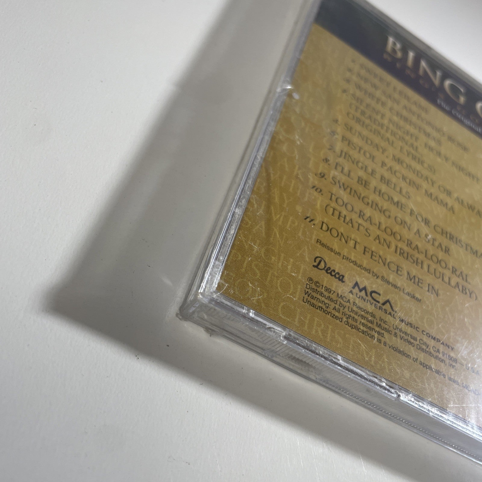 Bing Crosby's Gold Records by Bing Crosby (CD, Nov-1997, Decca) New/Sealed