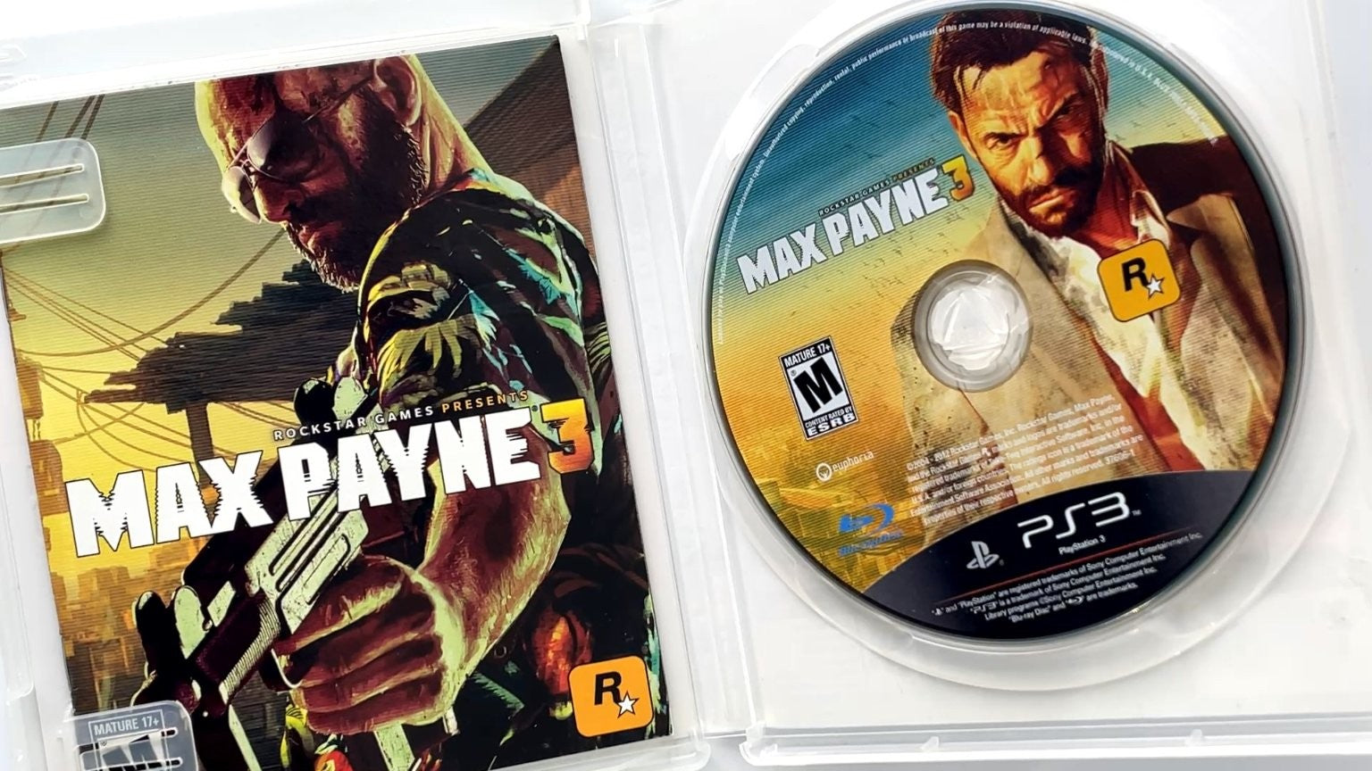 Max Payne 3 PS3 Video Game Multiplayer Shooter Action