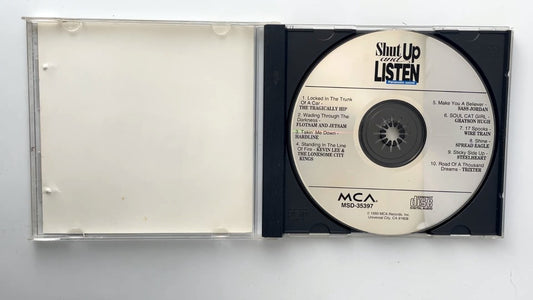 Various Artists - Shut Up and Listen CD 1993 Compilation Rock MCA