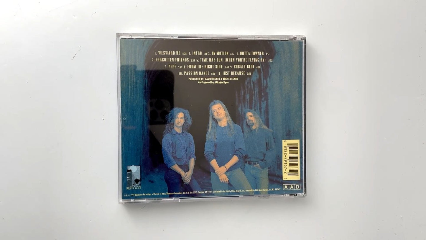 David Becker Tribune - In Motion CD 1991 Jazz Fusion Bluemoon