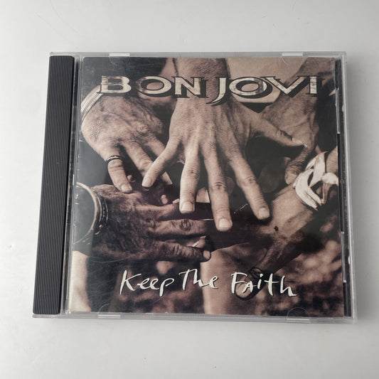 Bon Jovi Keep The Faith CD 1992 PolyGram Records Very Good