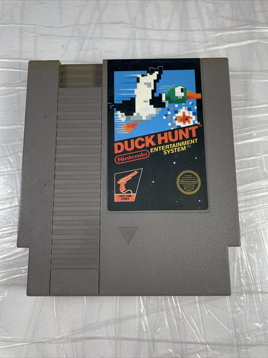 (Official Nintendo NES, 1985) 5 screw Duck Hunt TESTED Works Perfectly