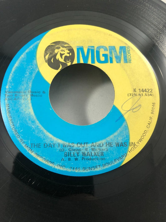 Billy Walker - Sing Me a Love Song to Baby - MGM (45RPM 7”)