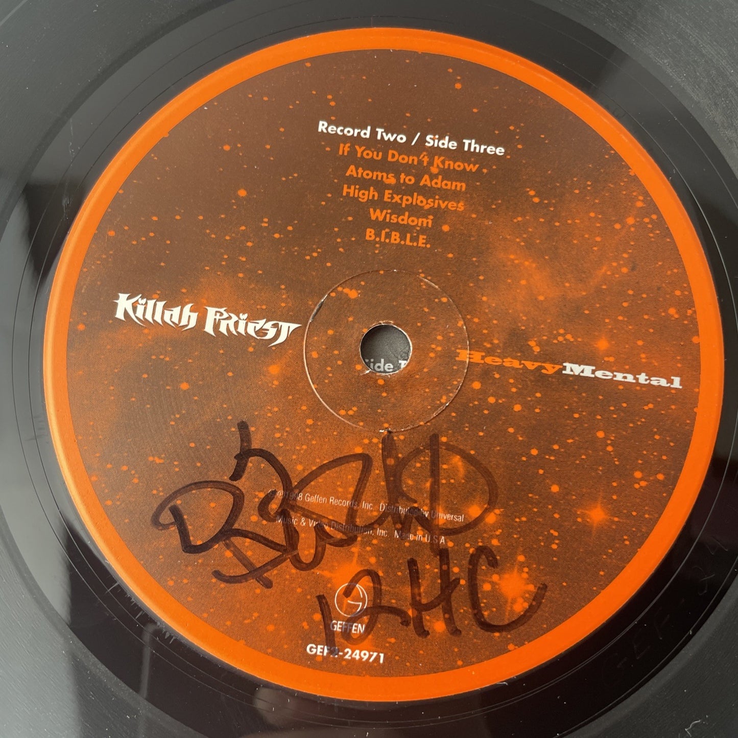+ 2 Bonus Records Killah Priest One Step Fake MC's Heavy Mental 1998) 12" Vinyl