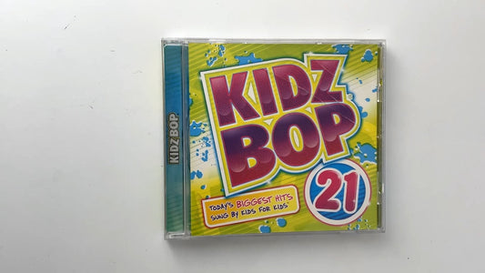 Kidz Bop 21 CD 2011 Kids Hits Pop Razor & Tie Label
