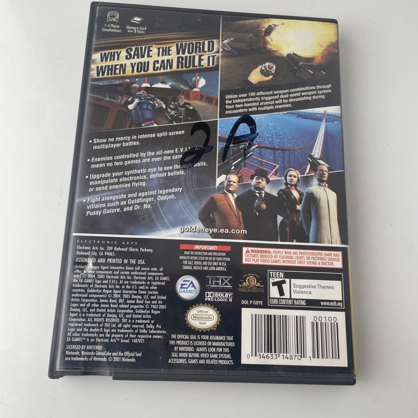 GoldenEye: Rogue Agent Rare Variant (Nintendo GameCube, 2004) | Complete CIB