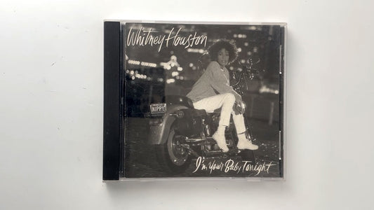 Whitney Houston - I'm Your Baby Tonight CD 1990 Duet with Stevie Wonder R&B