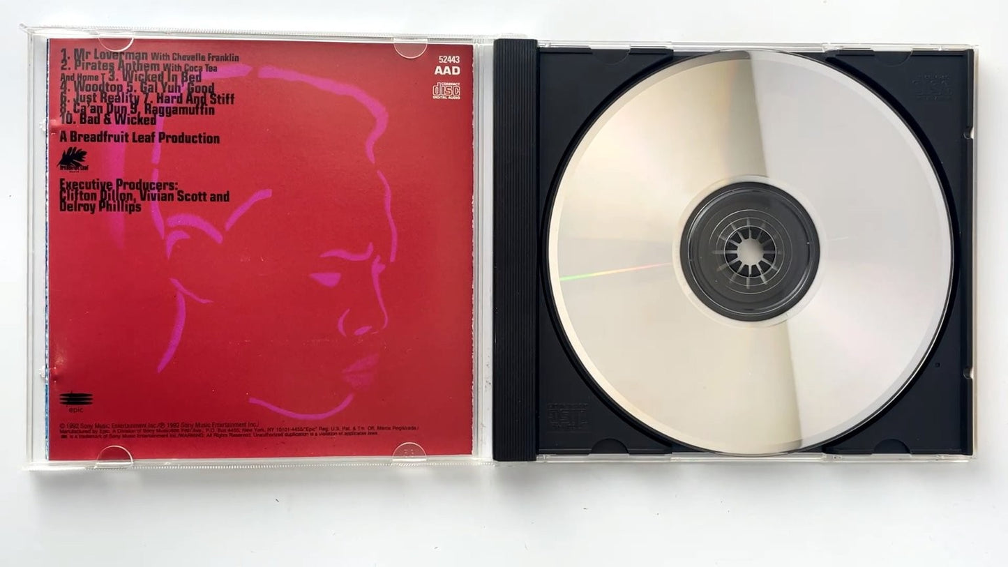 Shabba Ranks - Rough & Ready Vol. 1 CD 1992 Dancehall Reggae Epic