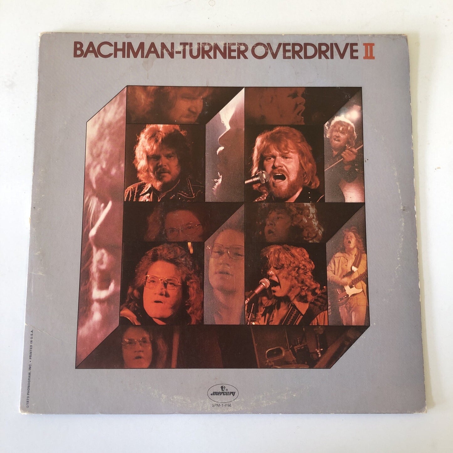 BACHMAN TURNER OVERDRIVE II 6338 482 GEMA LP Vinyl VG 1973