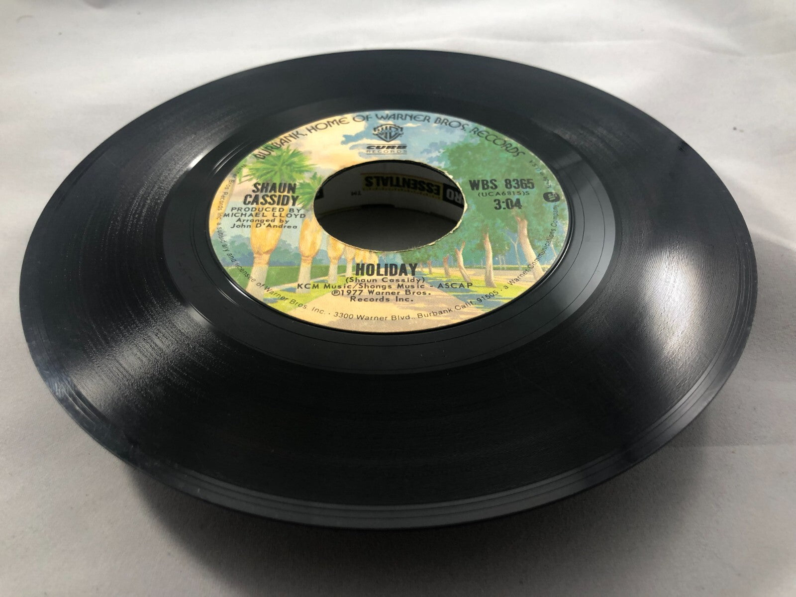SHAUN CASSIDY 45 Da Doo Ron Ron / Holiday See pictures. VG
