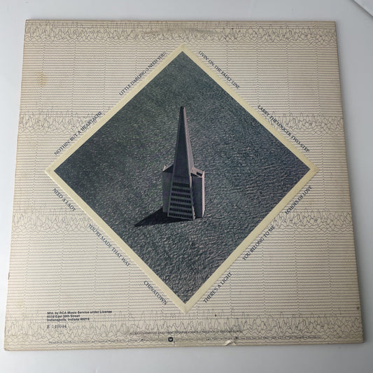 The Doobie Brothers Livin' On The Fault Line LP BSK 3045 Winchester Press VG