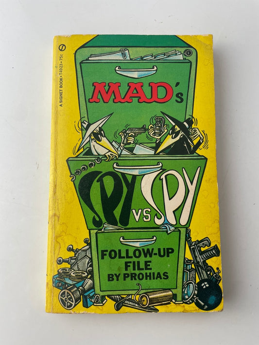 MAD's Spy vs Spy Follow-Up File Antonio Prohias 1968 First Edition