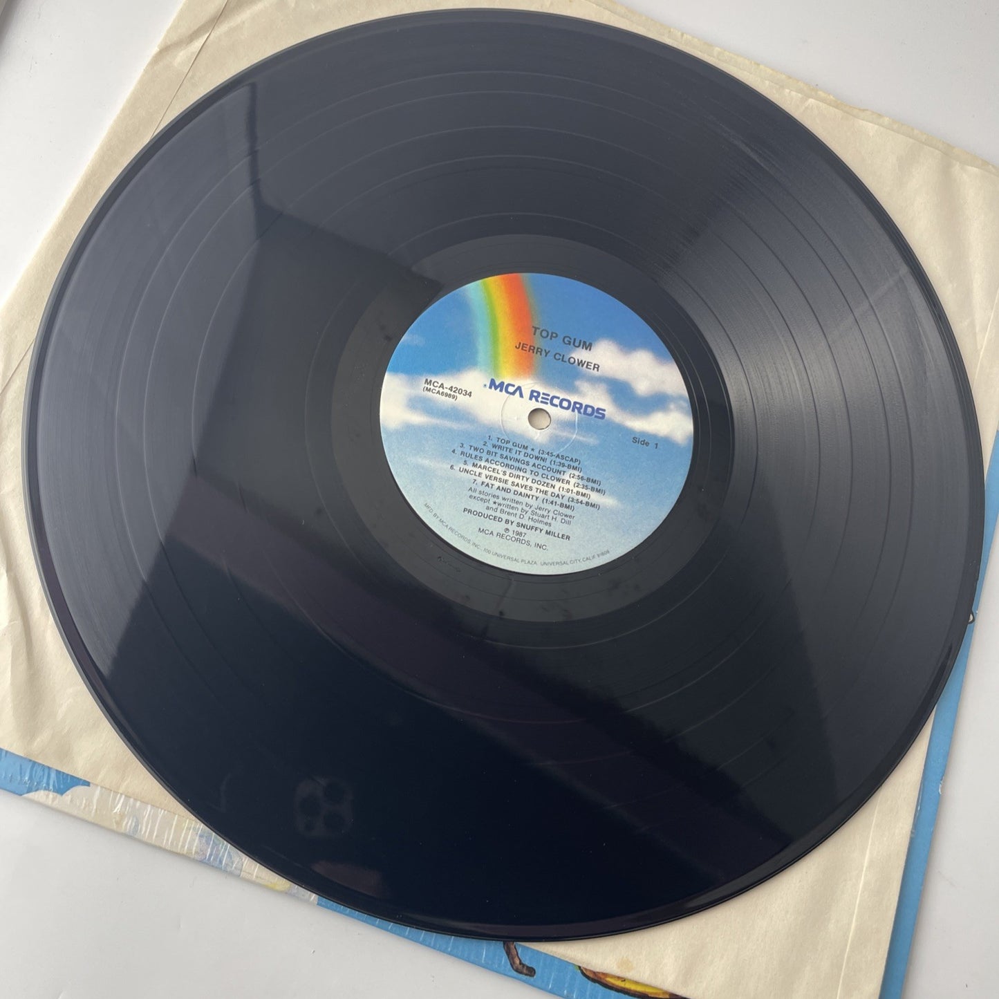 Jerry Clower Top Gum The Mouth Of Mississippi MCA 42034 Record Album LP