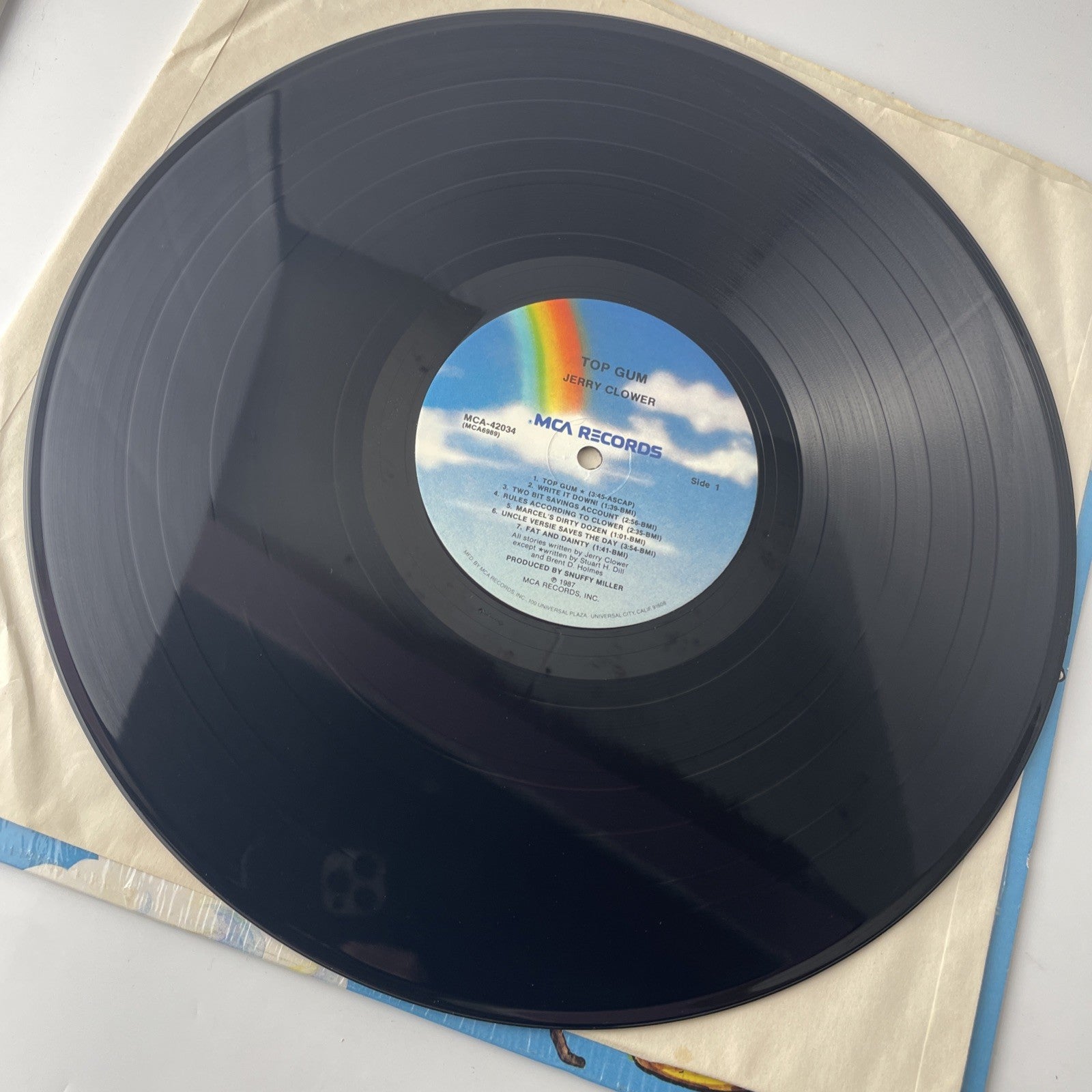 Jerry Clower Top Gum The Mouth Of Mississippi MCA 42034 Record Album LP