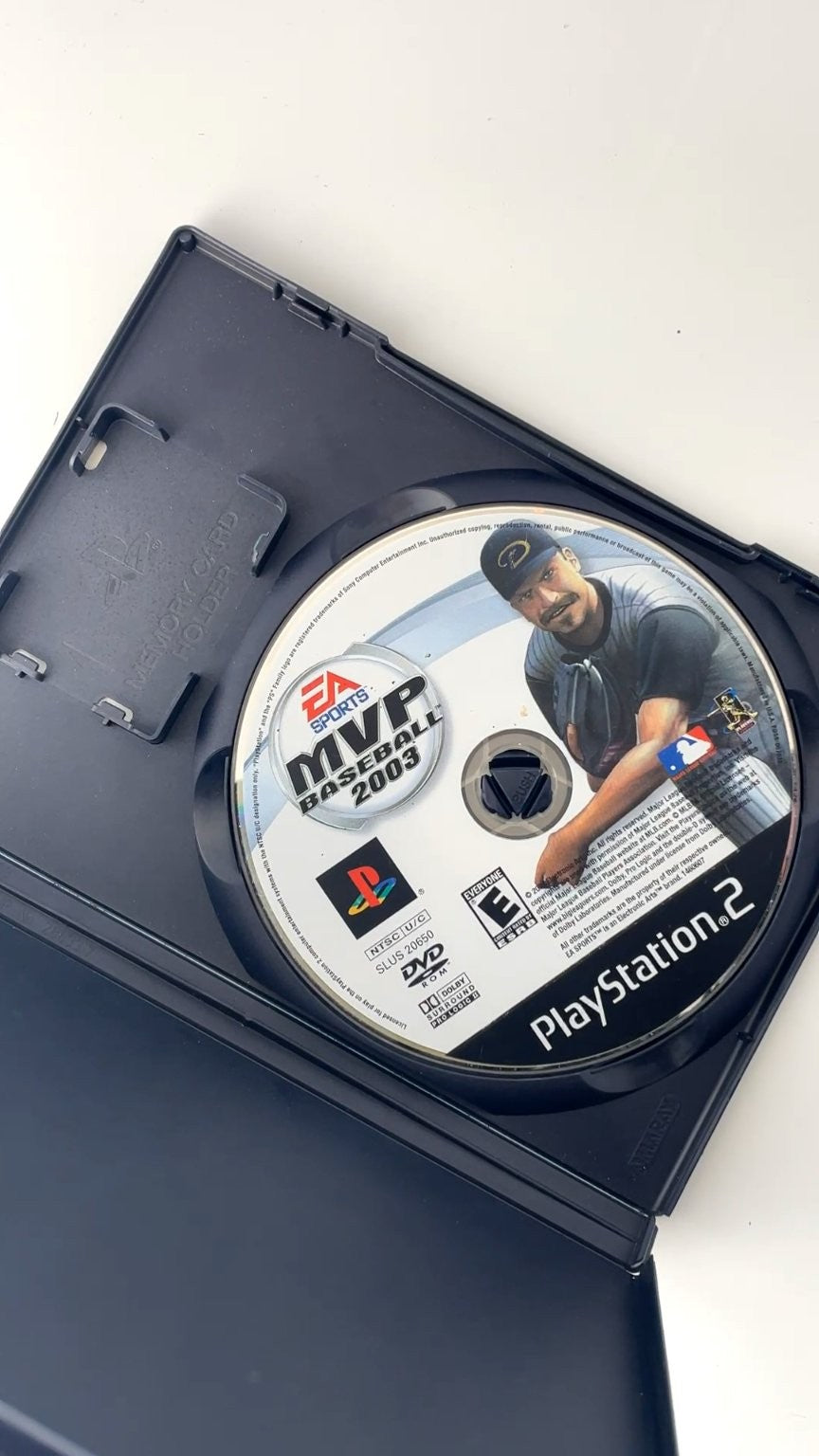 MVP Baseball 2003 PlayStation 2 Video Game Multiplayer EA Sports NO MANUAL TESTD