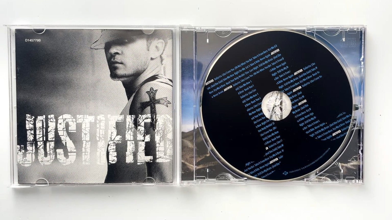 Justin Timberlake Justified CD Jewel Case 2002 Pop R&B Album