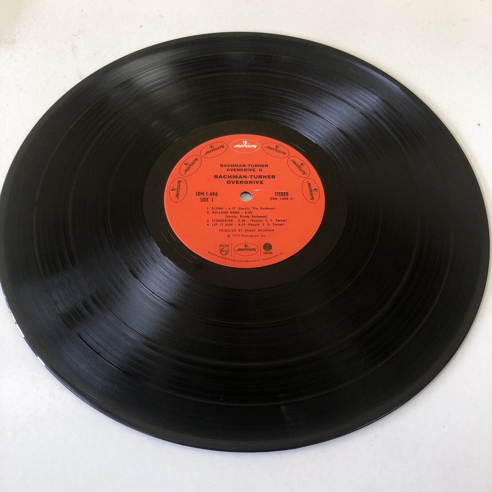 BACHMAN TURNER OVERDRIVE II 6338 482 GEMA LP Vinyl VG 1973