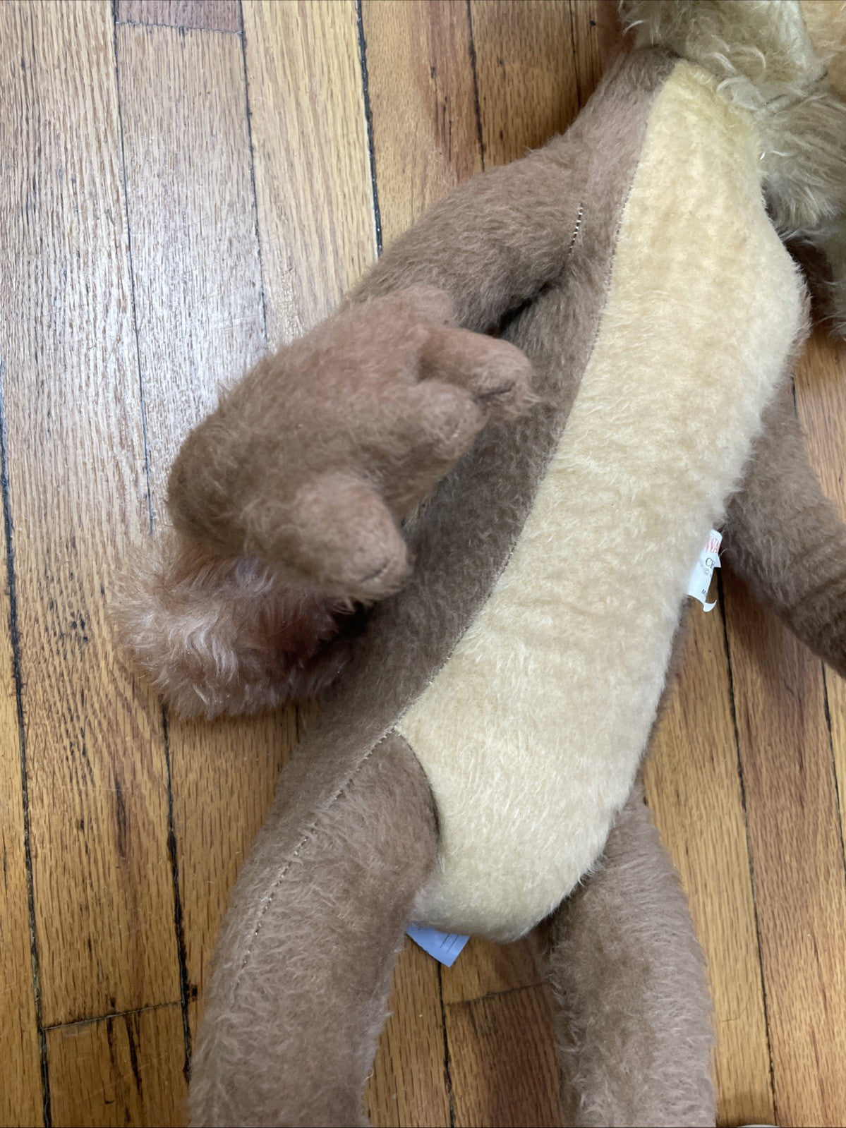 Wile E. Coyote Jumbo Vintage 40” Plush Wired Doll Warner Bros Stuffed Vtg 1971