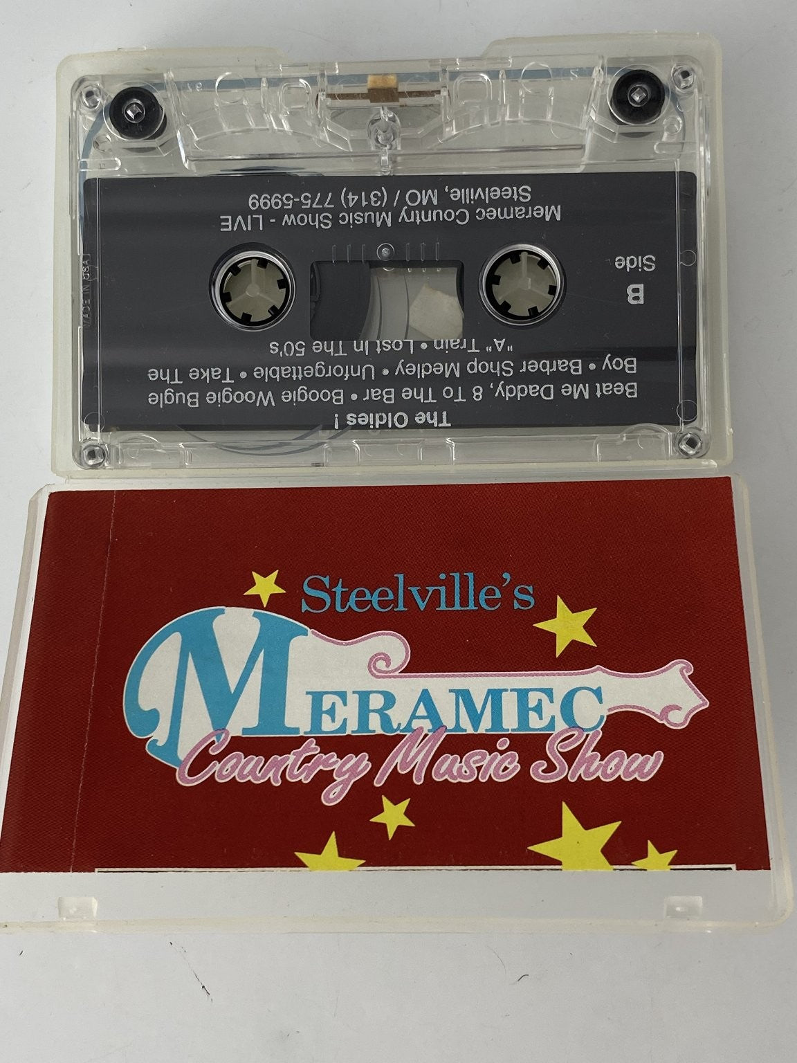 Meramec Country Music Show LIVE Cassette Steelville MO Music