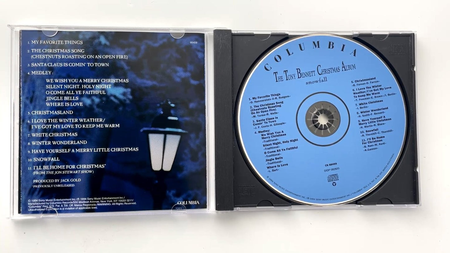 Tony Bennett - The Christmas Album Snowfall CD 1994 Jazz Columbia