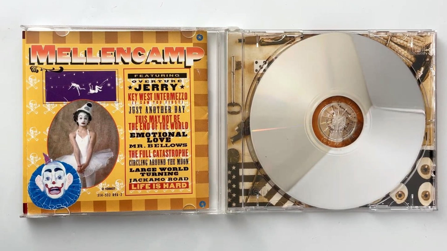 John Mellencamp - Mr. Happy Go Lucky CD 1996 Rock Mercury Label