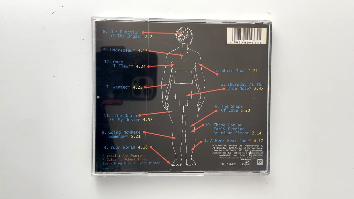 White Town - Women In Technology CD 1997 EMI Records Electronic Indie