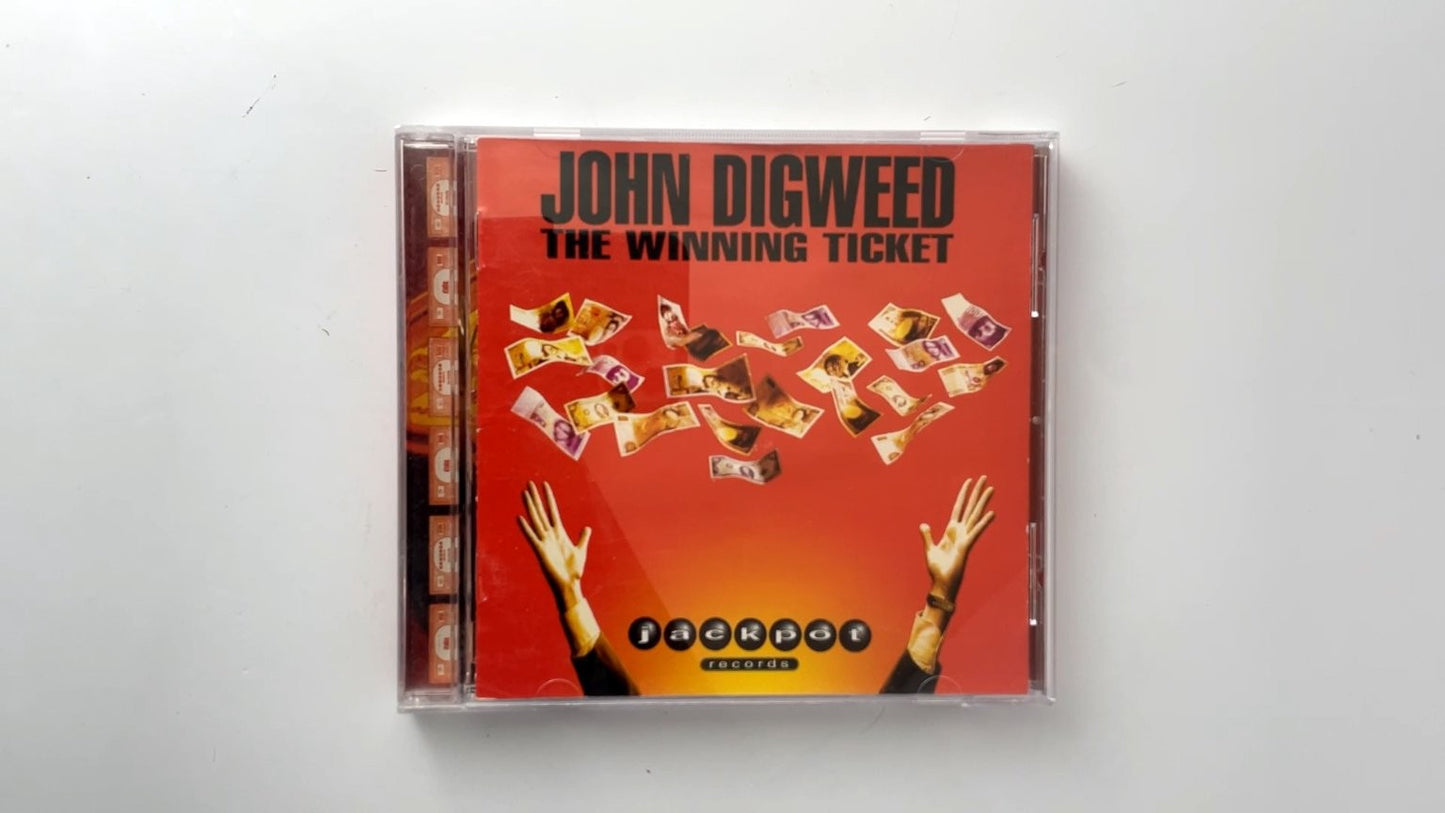 John Digweed - The Winning Ticket CD 1995 Jackpot Records Electronic Dance