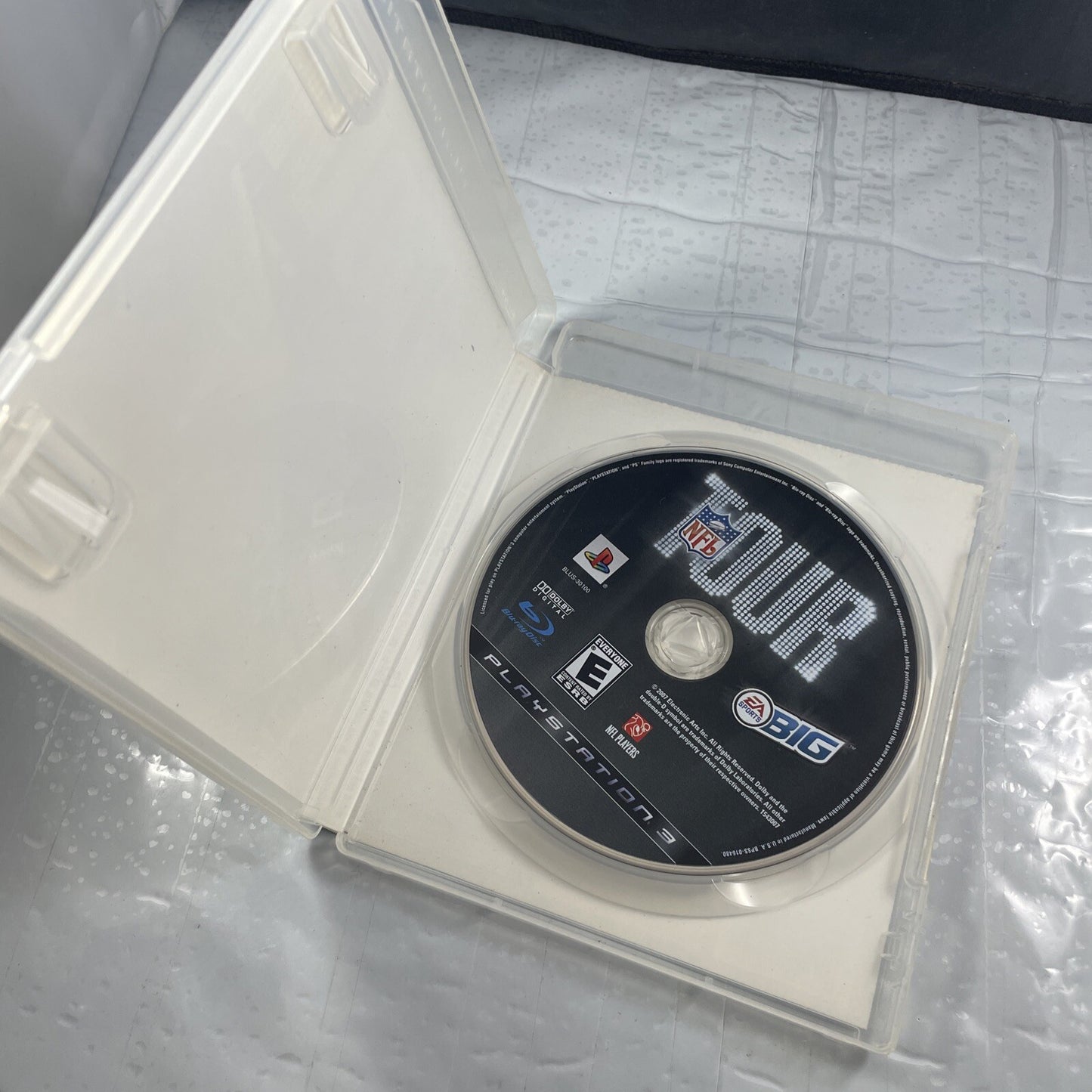 NFL Tour (Sony PlayStation 3, 2008) CIB W Rare Blockbuster Hype Stickers