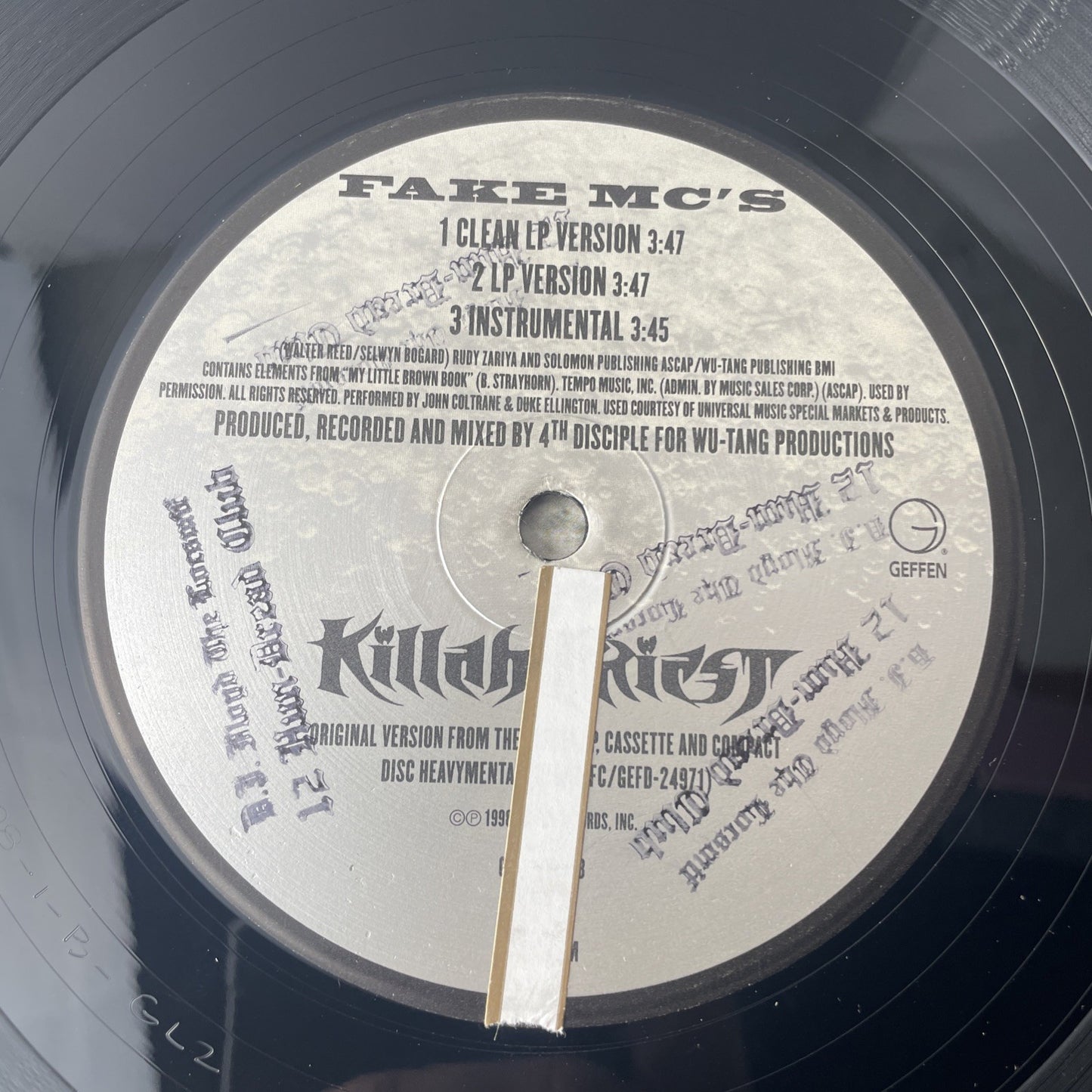 + 2 Bonus Records Killah Priest One Step Fake MC's Heavy Mental 1998) 12" Vinyl