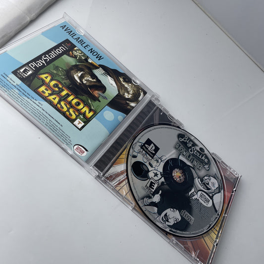 Big Strike Bowling (Sony PlayStation PS1, 2003) w/Manual Tested