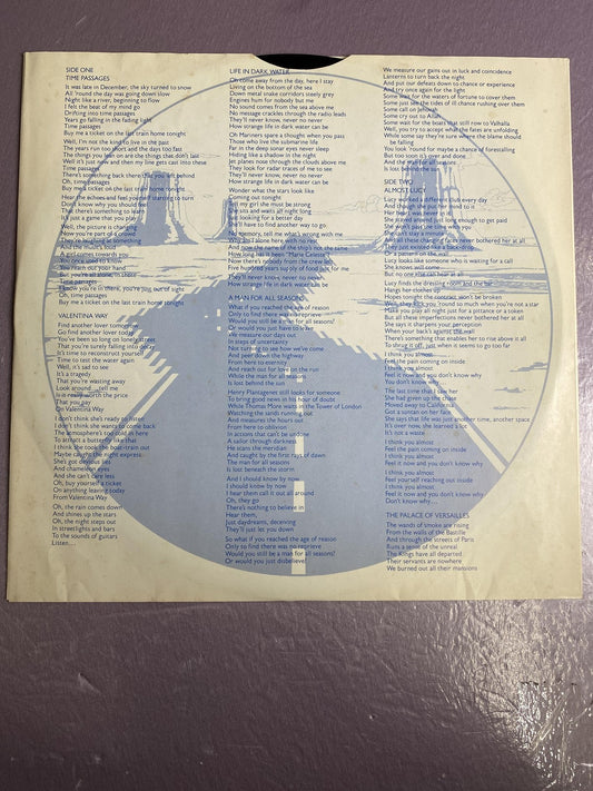 Vintage Al Stewart Time Passages 12" Vinyl LP 1978 Arista Soft Rock Album Pop