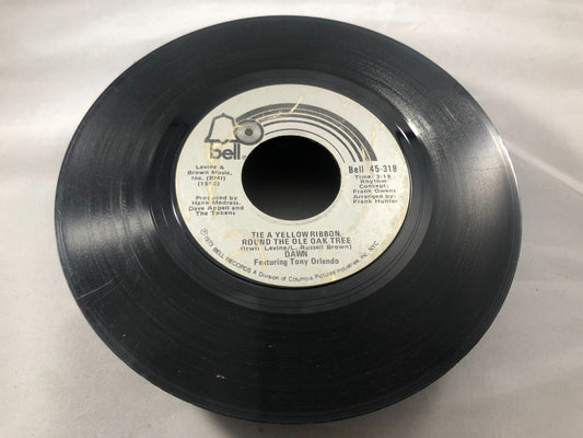 45 rpm vinyl, Dawn, I can’t believe how much I love you G see pics