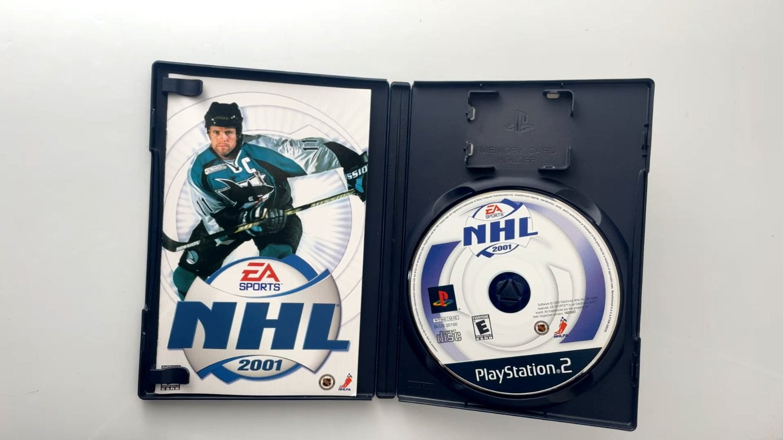 NHL 2001 PlayStation 2 Video Game EA Sports Multiplayer