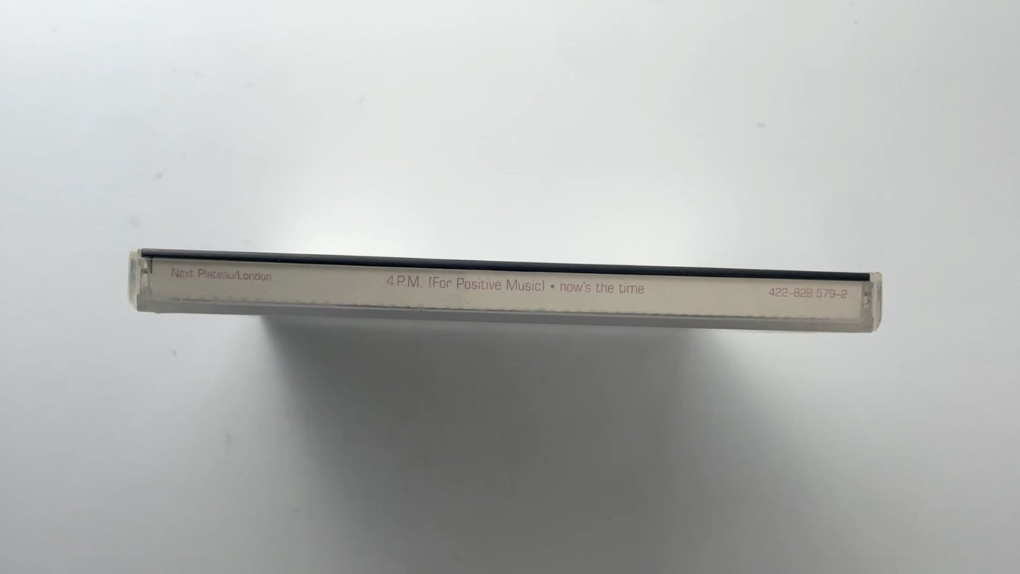 4 P.M. For Positive Music - Now's The Time CD 1994 R&B London Records