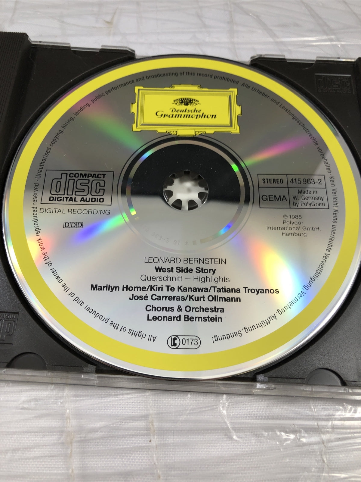 Bernstein: West Side Story (Highlights), , Used; Good CD Vintage